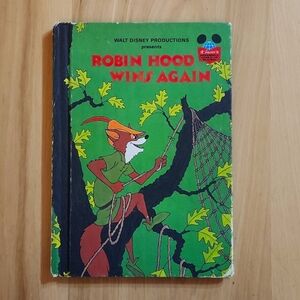 Walt Disney, RobinHood Wins Again, Book